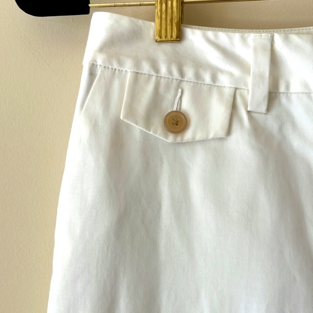 Banana Republic White Martin Trousers - Picture 3 of 10